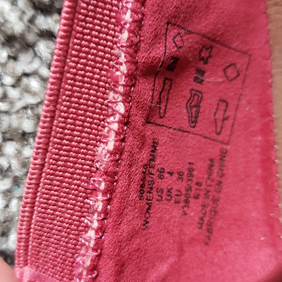 Lands' End Elastic Ballet Flat Mesh - Baroque Rose - Size 6 - Picture 4 of 4